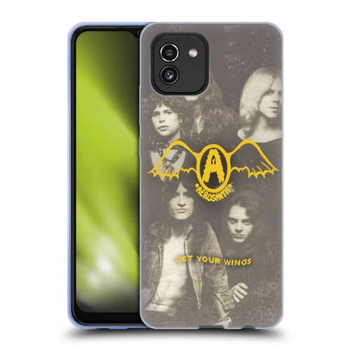 Aerosmith Classics Get Your Wings Soft Gel Case for Samsung Galaxy A03 (2021)