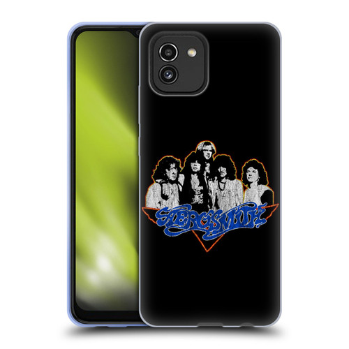 Aerosmith Classics Group Photo Vintage Soft Gel Case for Samsung Galaxy A03 (2021)
