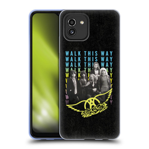 Aerosmith Classics Walk This Way Soft Gel Case for Samsung Galaxy A03 (2021)