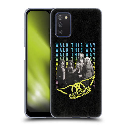 Aerosmith Classics Walk This Way Soft Gel Case for Samsung Galaxy A03s (2021)