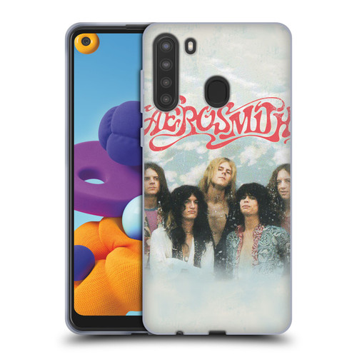 Aerosmith Classics Logo Decal Soft Gel Case for Samsung Galaxy A21 (2020)