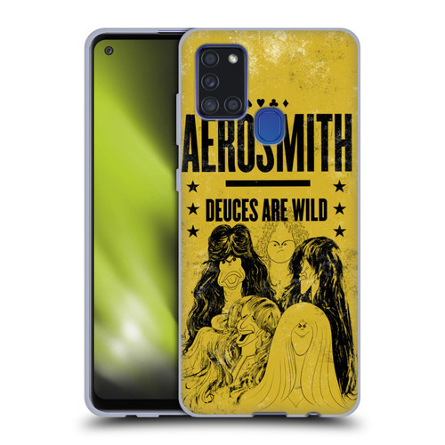 Aerosmith Classics Deuces Are Wild Soft Gel Case for Samsung Galaxy A21s (2020)