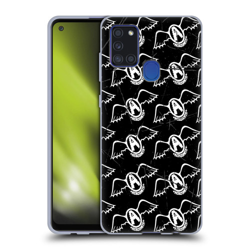 Aerosmith Classics Logo Pattern Soft Gel Case for Samsung Galaxy A21s (2020)