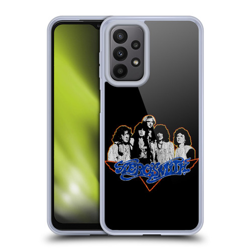 Aerosmith Classics Group Photo Vintage Soft Gel Case for Samsung Galaxy A23 / 5G (2022)