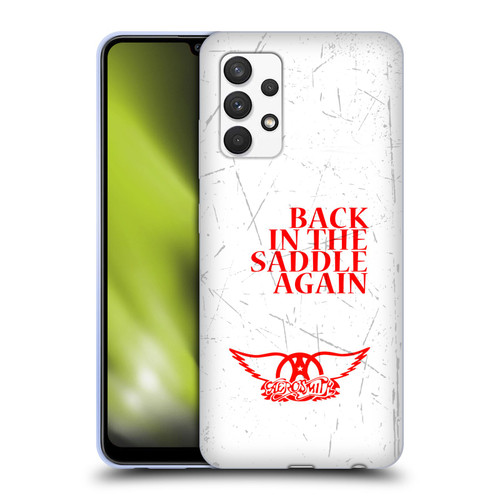 Aerosmith Classics Back In The Saddle Again Soft Gel Case for Samsung Galaxy A32 (2021)