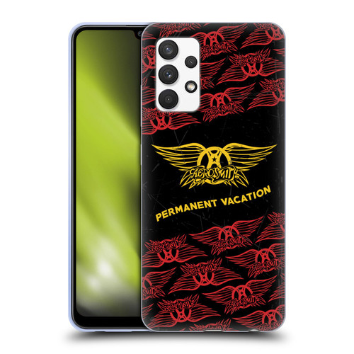 Aerosmith Classics Permanent Vacation Soft Gel Case for Samsung Galaxy A32 (2021)