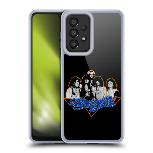 Aerosmith Classics Group Photo Vintage Soft Gel Case for Samsung Galaxy A33 5G (2022)