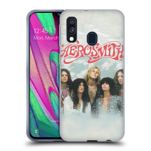 Aerosmith Classics Logo Decal Soft Gel Case for Samsung Galaxy A40 (2019)