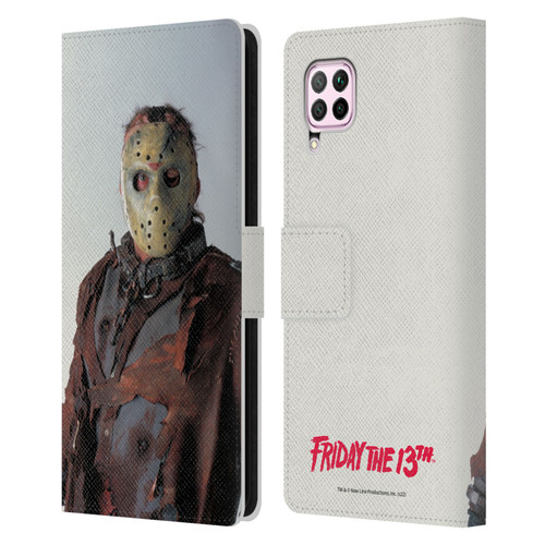 Friday the 13th: Jason X Comic Art And Logos Jason Leather Book Wallet Case Cover For Huawei Nova 6 SE / P40 Lite