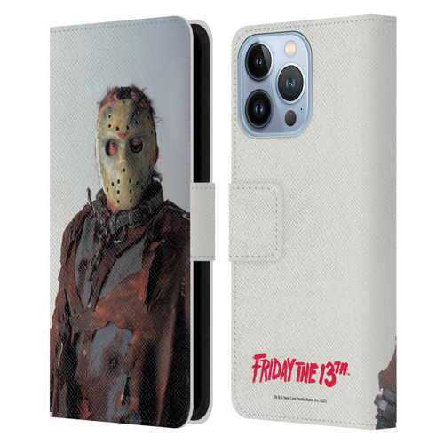 Friday the 13th: Jason X Comic Art And Logos Jason Leather Book Wallet Case Cover For Apple iPhone 13 Pro