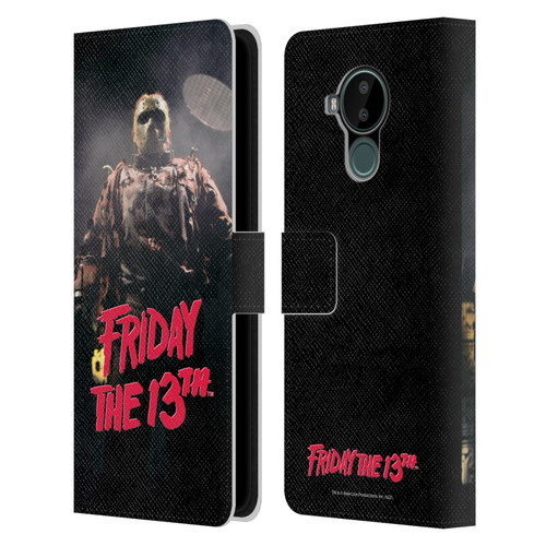 Friday the 13th: Jason X Comic Art And Logos Jason Voorhees Leather Book Wallet Case Cover For Nokia C30