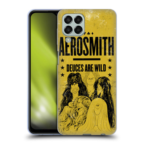 Aerosmith Classics Deuces Are Wild Soft Gel Case for Samsung Galaxy M33 (2022)