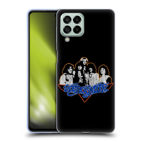 Aerosmith Classics Group Photo Vintage Soft Gel Case for Samsung Galaxy M53 (2022)