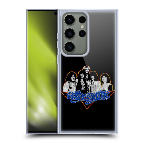 Aerosmith Classics Group Photo Vintage Soft Gel Case for Samsung Galaxy S23 Ultra 5G