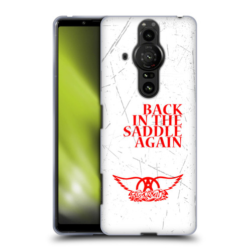 Aerosmith Classics Back In The Saddle Again Soft Gel Case for Sony Xperia Pro-I