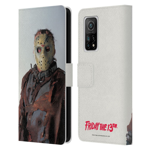 Friday the 13th: Jason X Graphics Jason Leather Book Wallet Case Cover For Xiaomi Mi 10T 5G