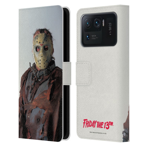 Friday the 13th: Jason X Comic Art And Logos Jason Leather Book Wallet Case Cover For Xiaomi Mi 11 Ultra