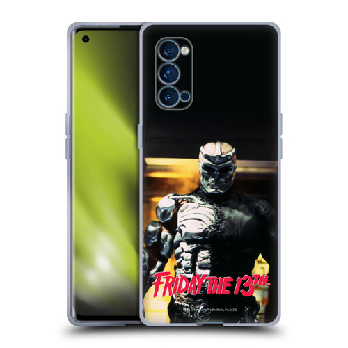 Friday the 13th: Jason X Graphics Jason Cyborg Soft Gel Case for OPPO Reno 4 Pro 5G