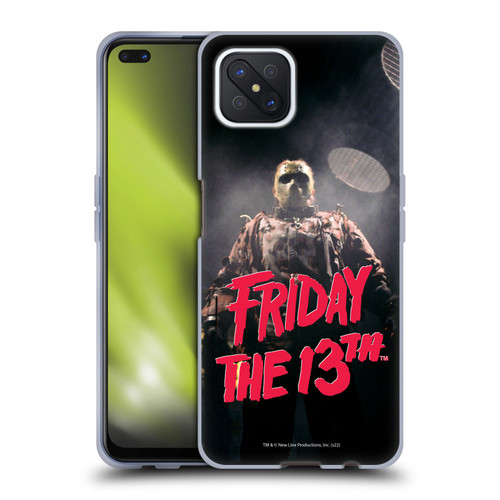 Friday the 13th: Jason X Comic Art And Logos Jason Voorhees Soft Gel Case for OPPO Reno4 Z 5G
