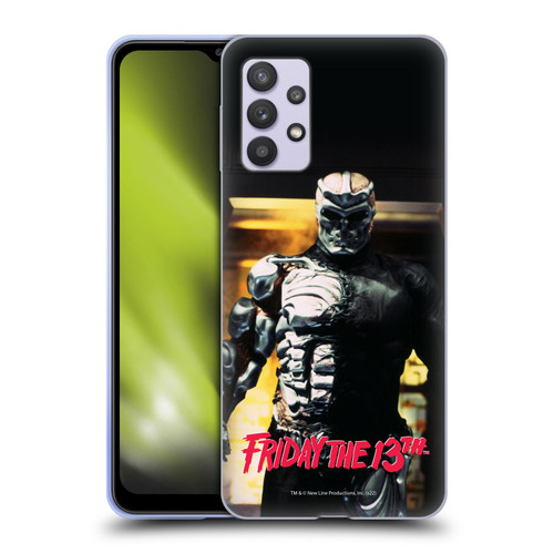 Friday the 13th: Jason X Comic Art And Logos Black And Red Soft Gel Case for Samsung Galaxy A32 5G / M32 5G (2021)