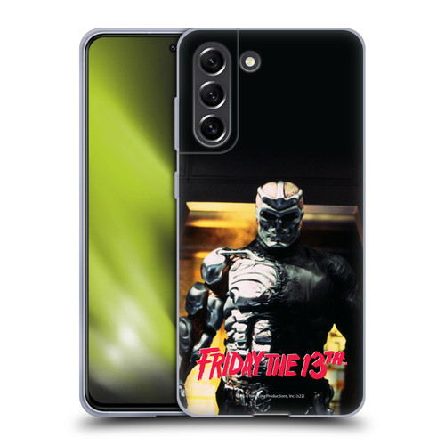 Friday the 13th: Jason X Graphics Jason Cyborg Soft Gel Case for Samsung Galaxy S21 FE 5G