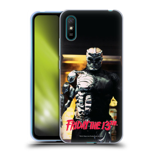 Friday the 13th: Jason X Comic Art And Logos Black And Red Soft Gel Case for Xiaomi Redmi 9A / Redmi 9AT