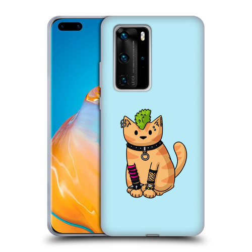 Beth Wilson Doodlecats Punk 2 Soft Gel Case for Huawei P40 Pro / P40 Pro Plus 5G