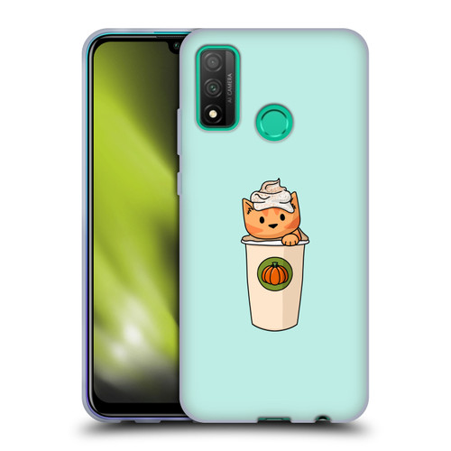Beth Wilson Doodlecats Pumpkin Spice Latte Soft Gel Case for Huawei P Smart (2020)