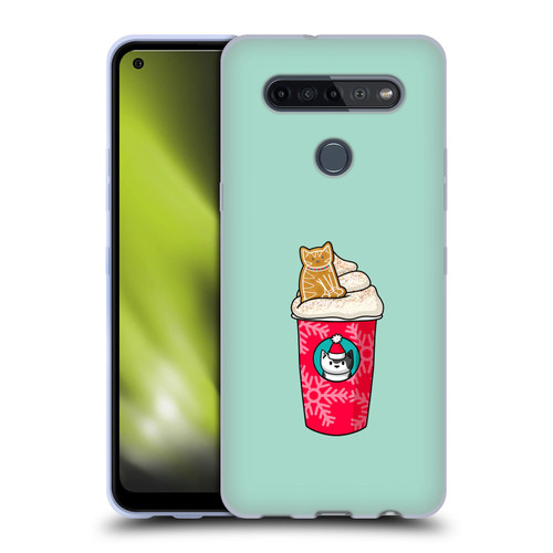 Beth Wilson Doodlecats Gingerbread Latte Soft Gel Case for LG K51S