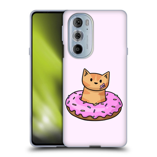 Beth Wilson Doodlecats Donut Soft Gel Case for Motorola Edge X30