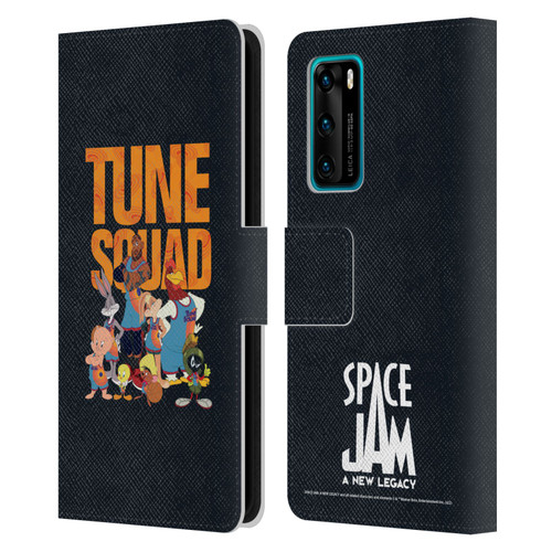 Space Jam: A New Legacy Graphics Tune Squad Leather Book Wallet Case Cover For Huawei P40 5G