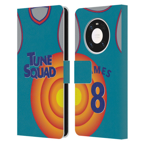 Space Jam: A New Legacy Graphics Jersey Leather Book Wallet Case Cover For Huawei Mate 40 Pro 5G