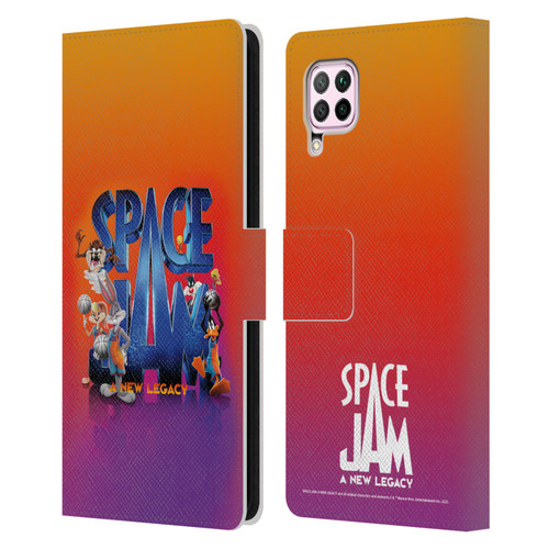 Space Jam: A New Legacy Graphics Poster Leather Book Wallet Case Cover For Huawei Nova 6 SE / P40 Lite