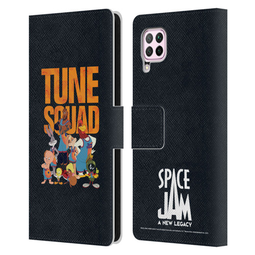 Space Jam: A New Legacy Graphics Tune Squad Leather Book Wallet Case Cover For Huawei Nova 6 SE / P40 Lite