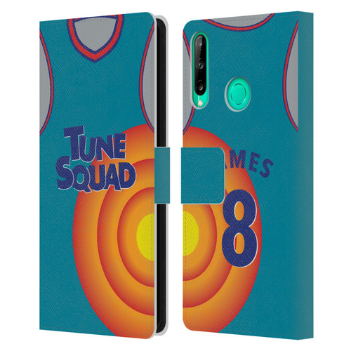Space Jam: A New Legacy Graphics Jersey Leather Book Wallet Case Cover For Huawei P40 lite E