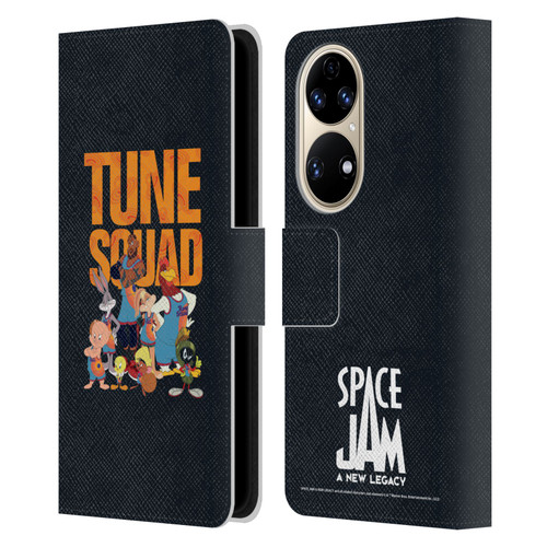 Space Jam: A New Legacy Graphics Tune Squad Leather Book Wallet Case Cover For Huawei P50