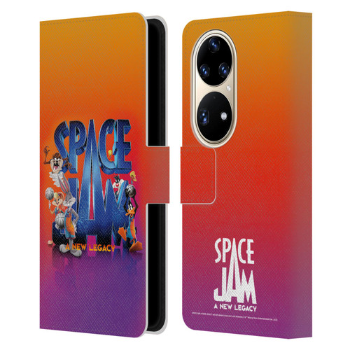 Space Jam: A New Legacy Graphics Poster Leather Book Wallet Case Cover For Huawei P50 Pro