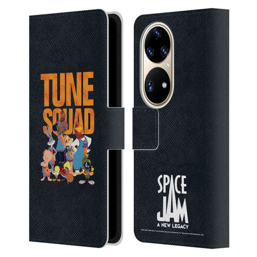 Space Jam: A New Legacy Graphics Tune Squad Leather Book Wallet Case Cover For Huawei P50 Pro