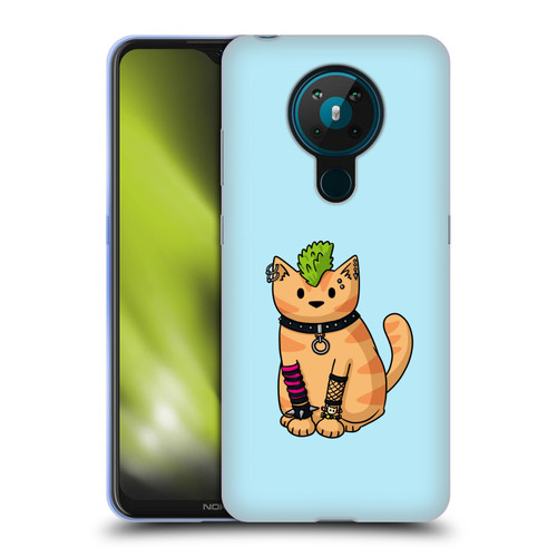 Beth Wilson Doodlecats Punk 2 Soft Gel Case for Nokia 5.3