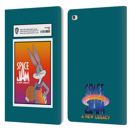 Space Jam: A New Legacy Graphics Bugs Bunny Card Leather Book Wallet Case Cover For Apple iPad mini 4