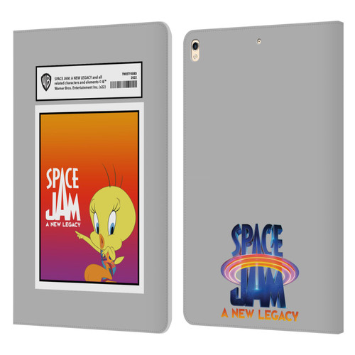 Space Jam: A New Legacy Graphics Tweety Bird Card Leather Book Wallet Case Cover For Apple iPad Pro 10.5 (2017)