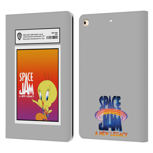 Space Jam: A New Legacy Graphics Tweety Bird Card Leather Book Wallet Case Cover For Apple iPad 9.7 2017 / iPad 9.7 2018