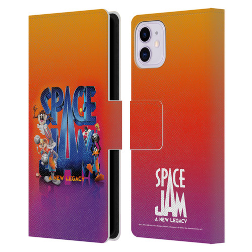 Space Jam: A New Legacy Graphics Poster Leather Book Wallet Case Cover For Apple iPhone 11