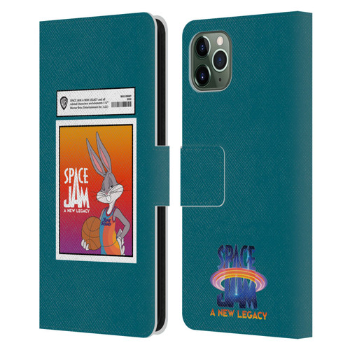 Space Jam: A New Legacy Graphics Bugs Bunny Card Leather Book Wallet Case Cover For Apple iPhone 11 Pro Max