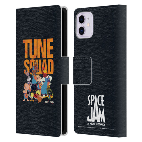 Space Jam: A New Legacy Graphics Tune Squad Leather Book Wallet Case Cover For Apple iPhone 11