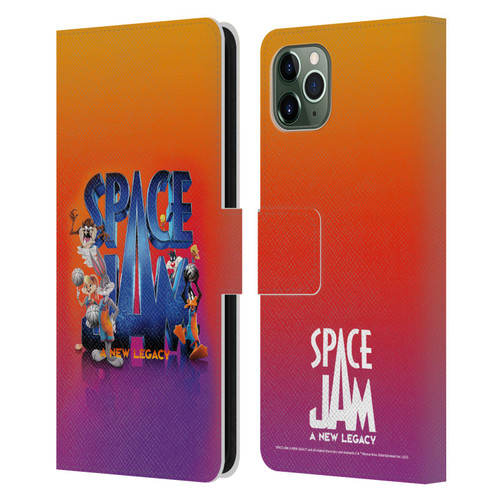 Space Jam: A New Legacy Graphics Poster Leather Book Wallet Case Cover For Apple iPhone 11 Pro Max
