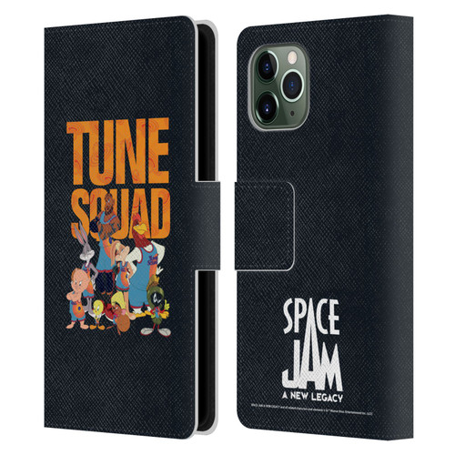 Space Jam: A New Legacy Graphics Tune Squad Leather Book Wallet Case Cover For Apple iPhone 11 Pro