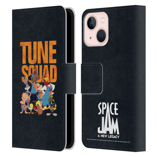 Space Jam: A New Legacy Graphics Tune Squad Leather Book Wallet Case Cover For Apple iPhone 13 Mini