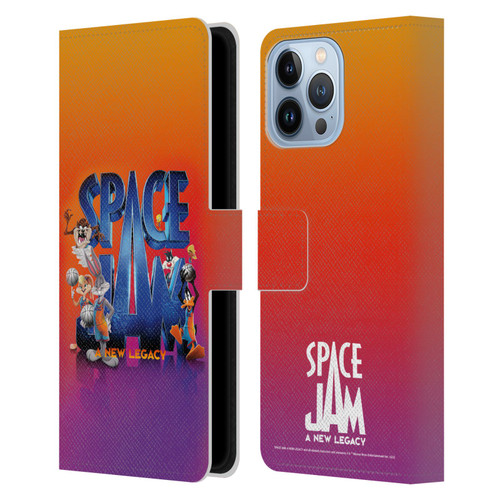 Space Jam: A New Legacy Graphics Poster Leather Book Wallet Case Cover For Apple iPhone 13 Pro Max