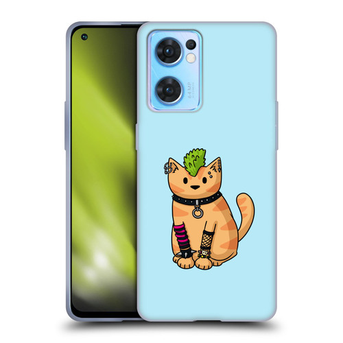 Beth Wilson Doodlecats Punk 2 Soft Gel Case for OPPO Reno7 5G / Find X5 Lite